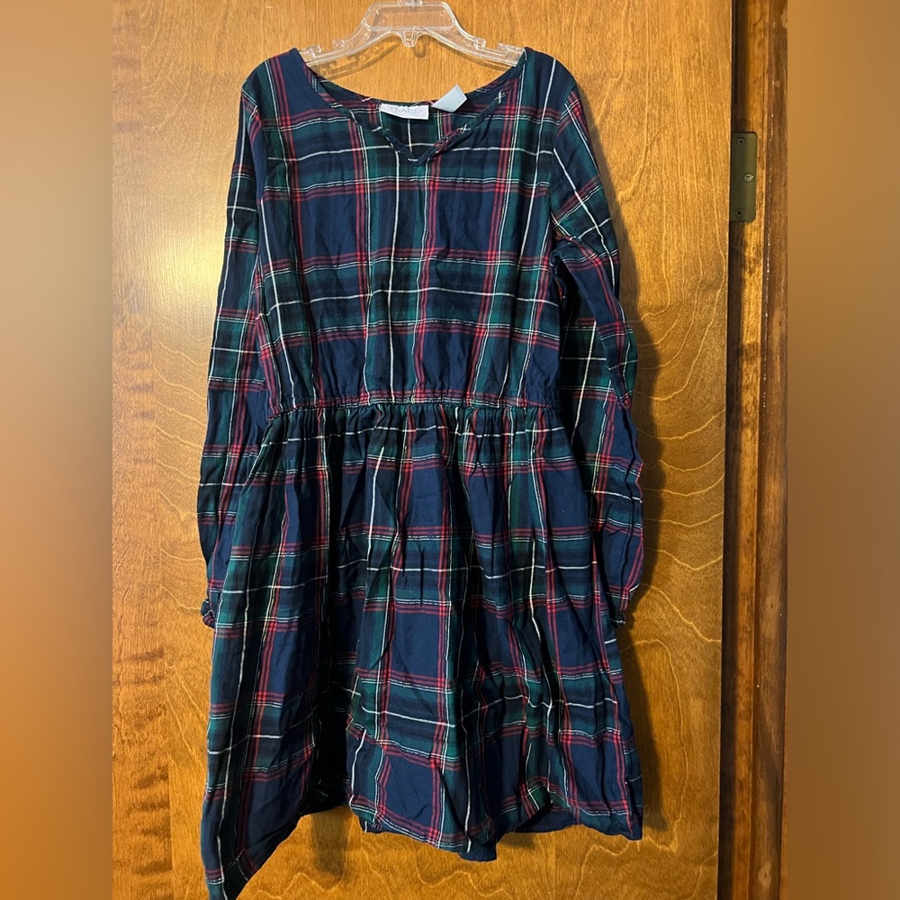 Children’s place girls flannel dress size 10/12